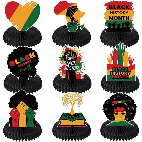 black history centerpieces|black history memorial table ideas.